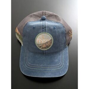 1779 OUT Camping Hiking Logo Mesh Back Trucker Hat Cap America OSFM NWT
